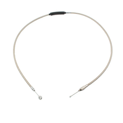 Stainless Clutch Cable for Harley Dyna FXDWG, Softail Fatboy, Road Glide (2000-2017)