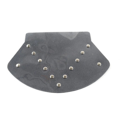 Rear Fender Mud Flap Cover PU Leather Orange for Harley Touring Sportster 883XL