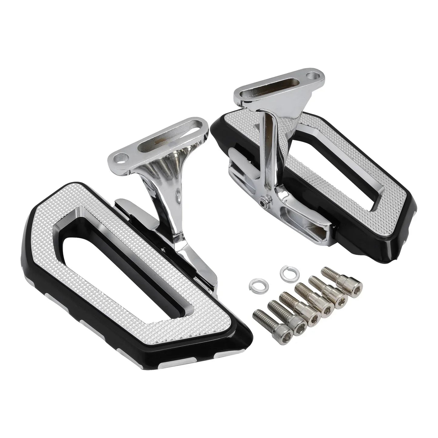 Driver & Passenger Floorboards for Harley Street Glide (1993-2025)