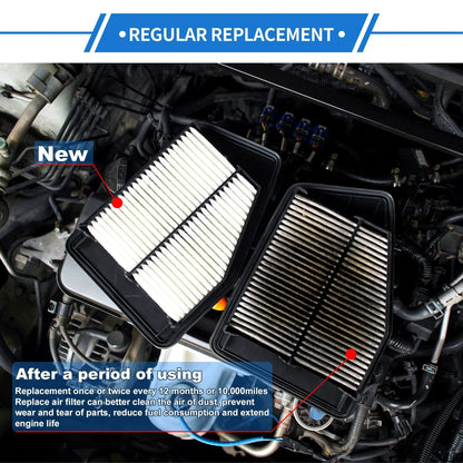 Car Engine Air Filter for Lexus GS430 (2000-2005) - 1 x Long Life Filter