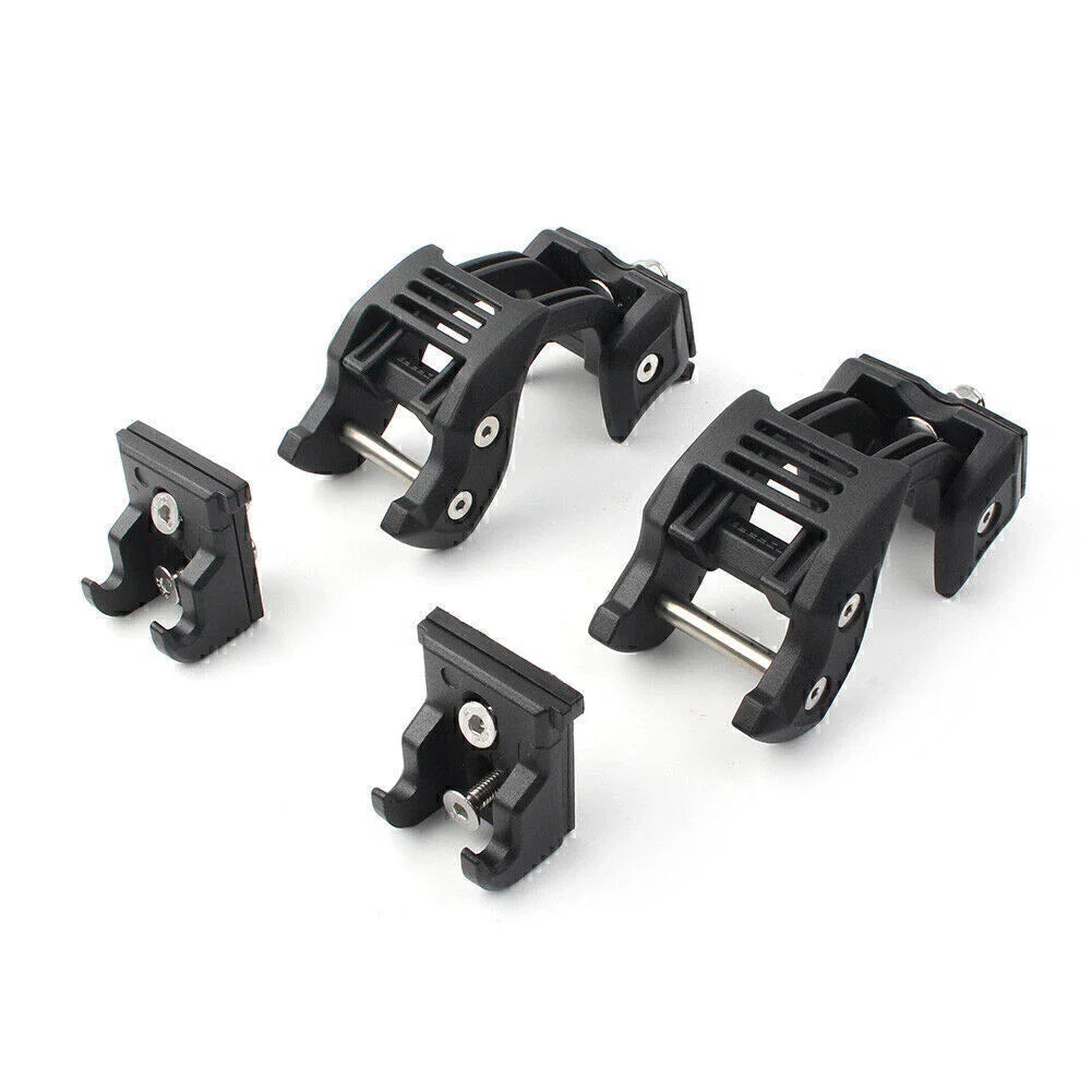 Hood Lock Latch Catch for Jeep Wrangler JK 2007-2017 Black Aluminum