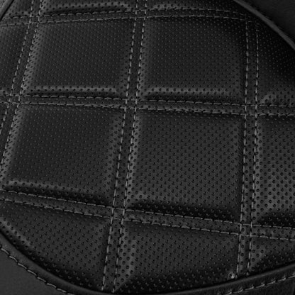 Black Solo Driver Seat for Harley Touring Street Road Glide Baggers (2008-2023)