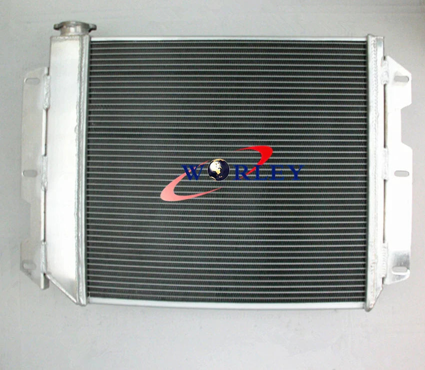 3 Row Aluminum Radiator & 14" Fan for Jeep Wrangler TJ/YJ (1987-2002)