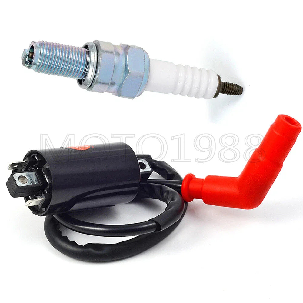 Ignition Coil & Relay Spark Plug for Yamaha Raptor 700 700R (2006–2018)
