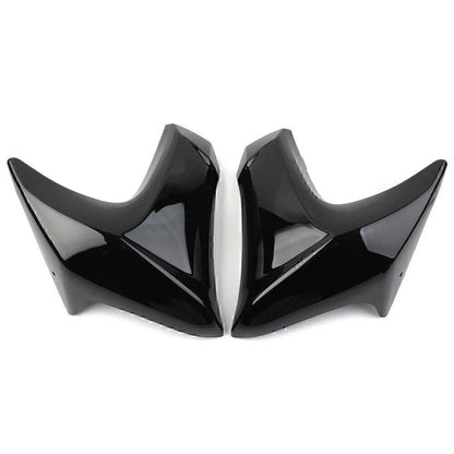 Gloss Black ABS Radiator Cap Compression Plate for Kawasaki ER6N (2012-2016)