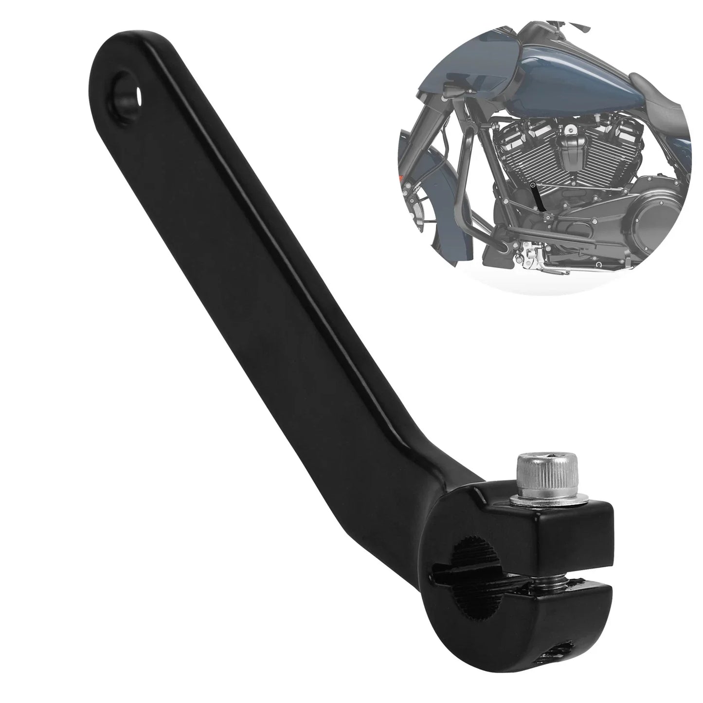 Black Gear Shift Shifter Lever for Harley Touring Road Street Glide (2017-2023)
