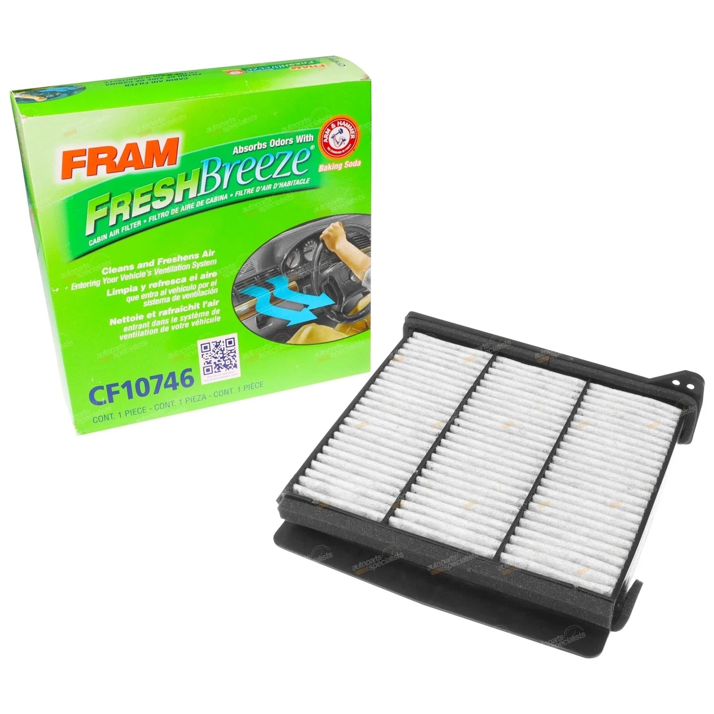 Cabin Air Filter Cleaner for Mitsubishi Lancer CH 2.0L 4G94 (2003-2006)