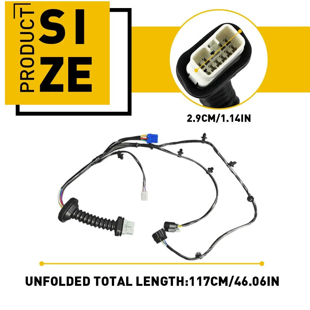 Rear Door Wire Harness for Dodge Ram 1500 2500 3500 4500 5500 (2002-2023)