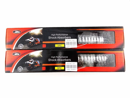 340mm JBS Black/Chrome Rear Shock Absorbers for MAICO 501 MX