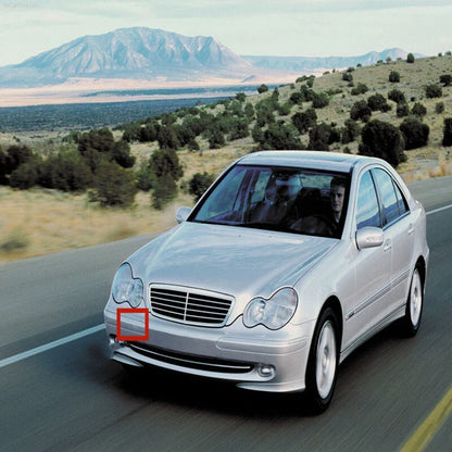 Front Bumper Tow Hook Winch Cover for Mercedes W203 (2000–2007)