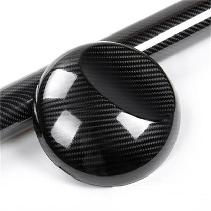 Set of 5D Carbon Fiber Pattern Interior Trim Stickers for BMW X5 (2008-2018)