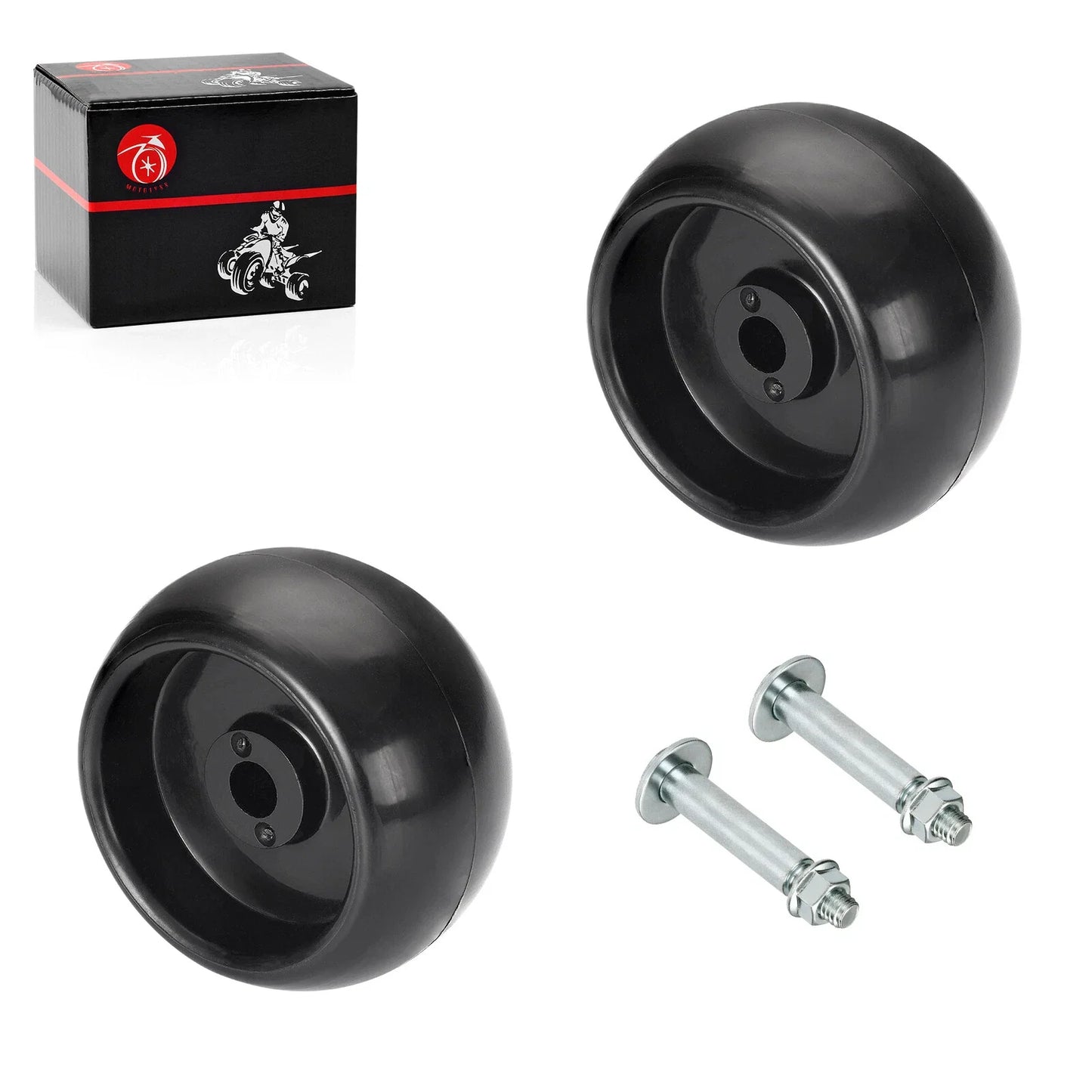 2 x Deck Wheels Kit for Ferris Simplicity Snapper Pro