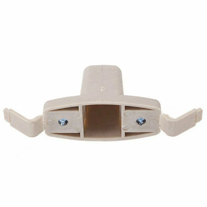 Beige Sun Visor Clip Holder Bracket for BMW E46 (1998-2006)