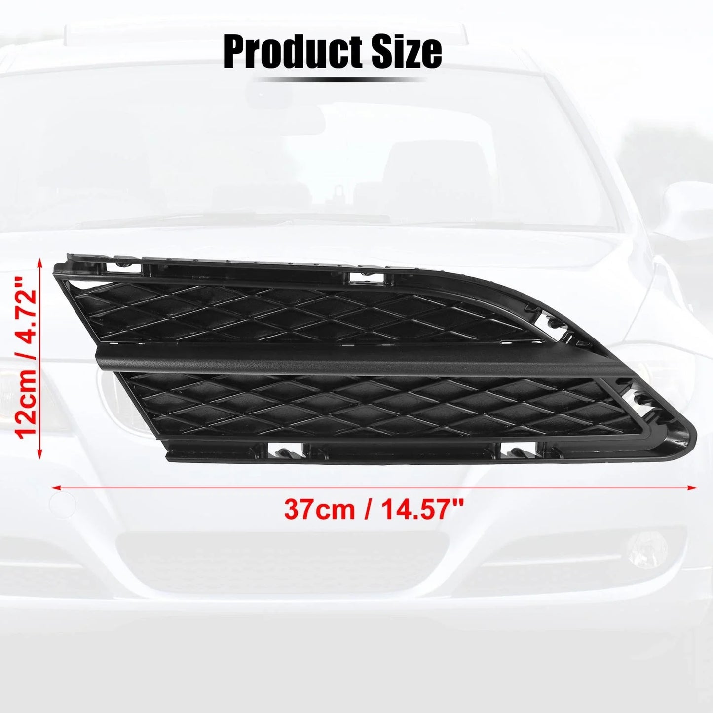Fog Light Grille Trim for BMW 3 Series E90 (2009-2012)