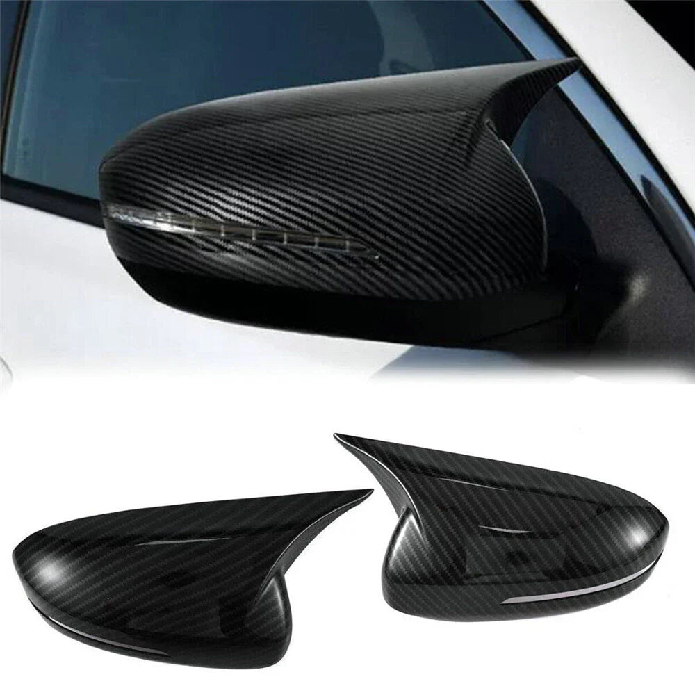 Carbon Fiber Look Rearview Side Mirror Covers for Kia Optima K5 (2011-2015)