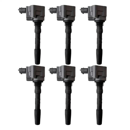 6Pcs Ignition Coils for Maserati Ghibli, Quattroporte, Levante (2014-2023)
