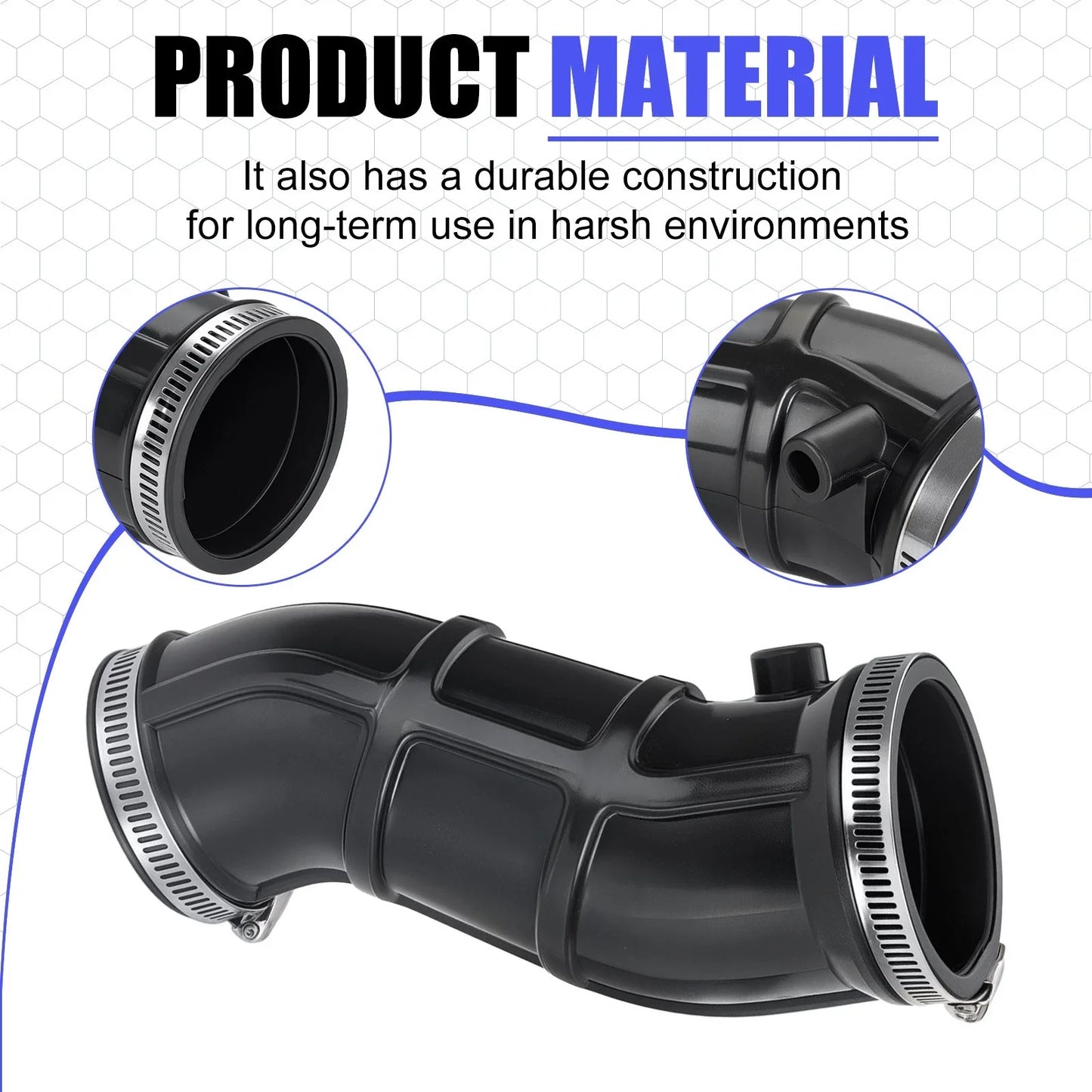 Right Intake Manifold Joint Boot for Yamaha Raptor 660R YFM660R (2001–2005)