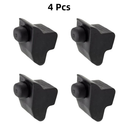 4 x Hood Prop Buffer for Chevrolet Silverado GMC Sierra 1500 2500 3500 (2007-2023)