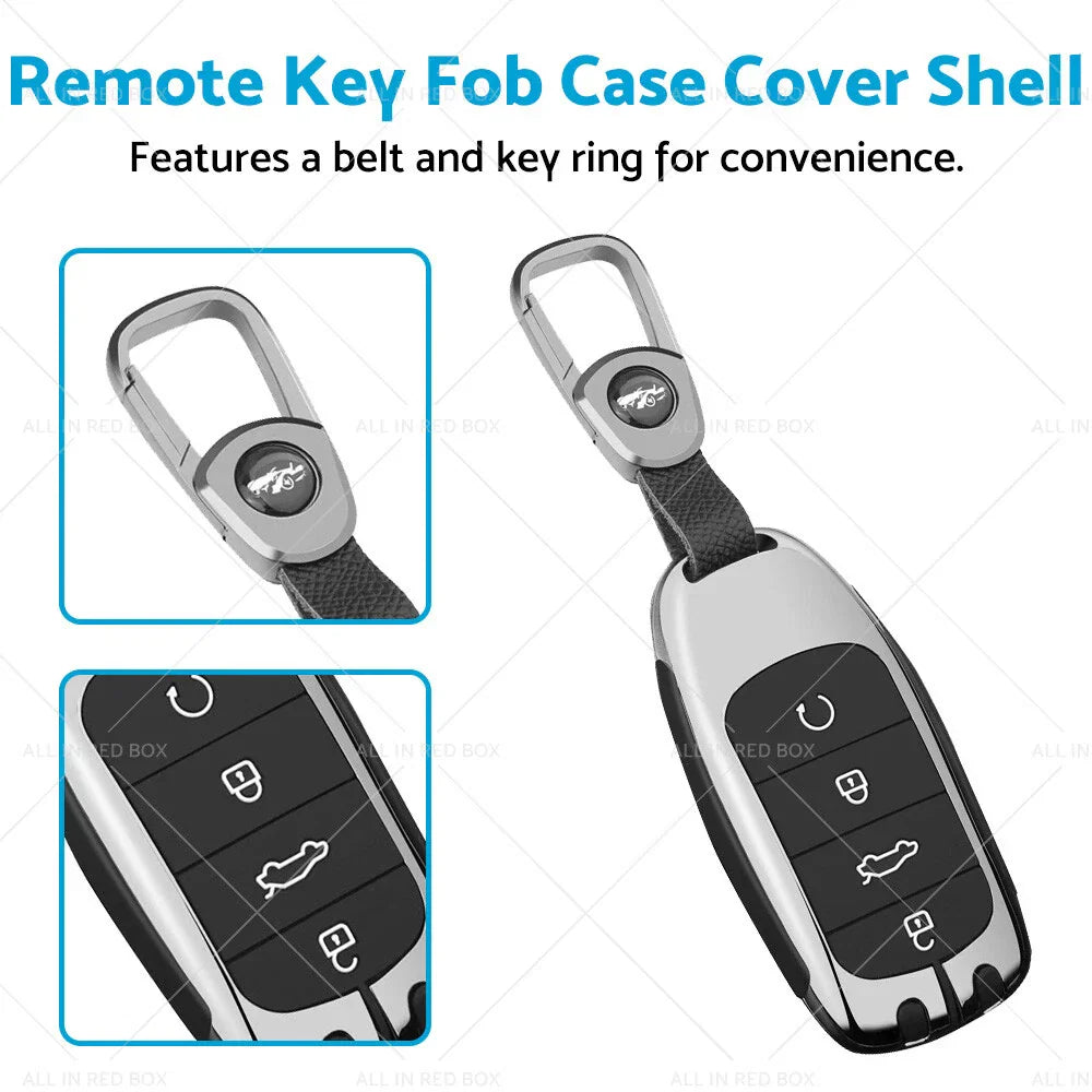 Zinc Alloy Key Fob Case Cover for Chery Omoda 5 (2022-2023)