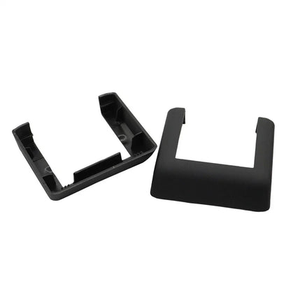 Matt Black Tailgate Hinge Cover Trims for Jeep Wrangler (2007-2018)