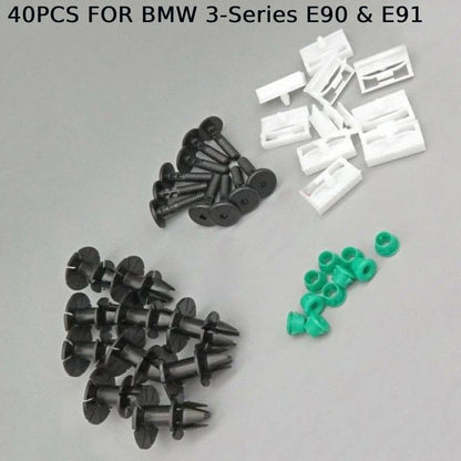 40 x Side Skirt Clips for BMW 3 Series E90/E91 (2005–2012)