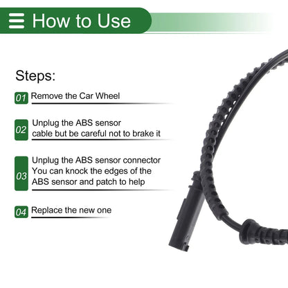 1 x ABS Wheel Speed Sensor for BMW X2 (2013 - 2020)