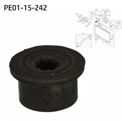 Upper Radiator Rubber Bushing Mount Insulator for Mazda 3 6 CX-5 (2004-2023)