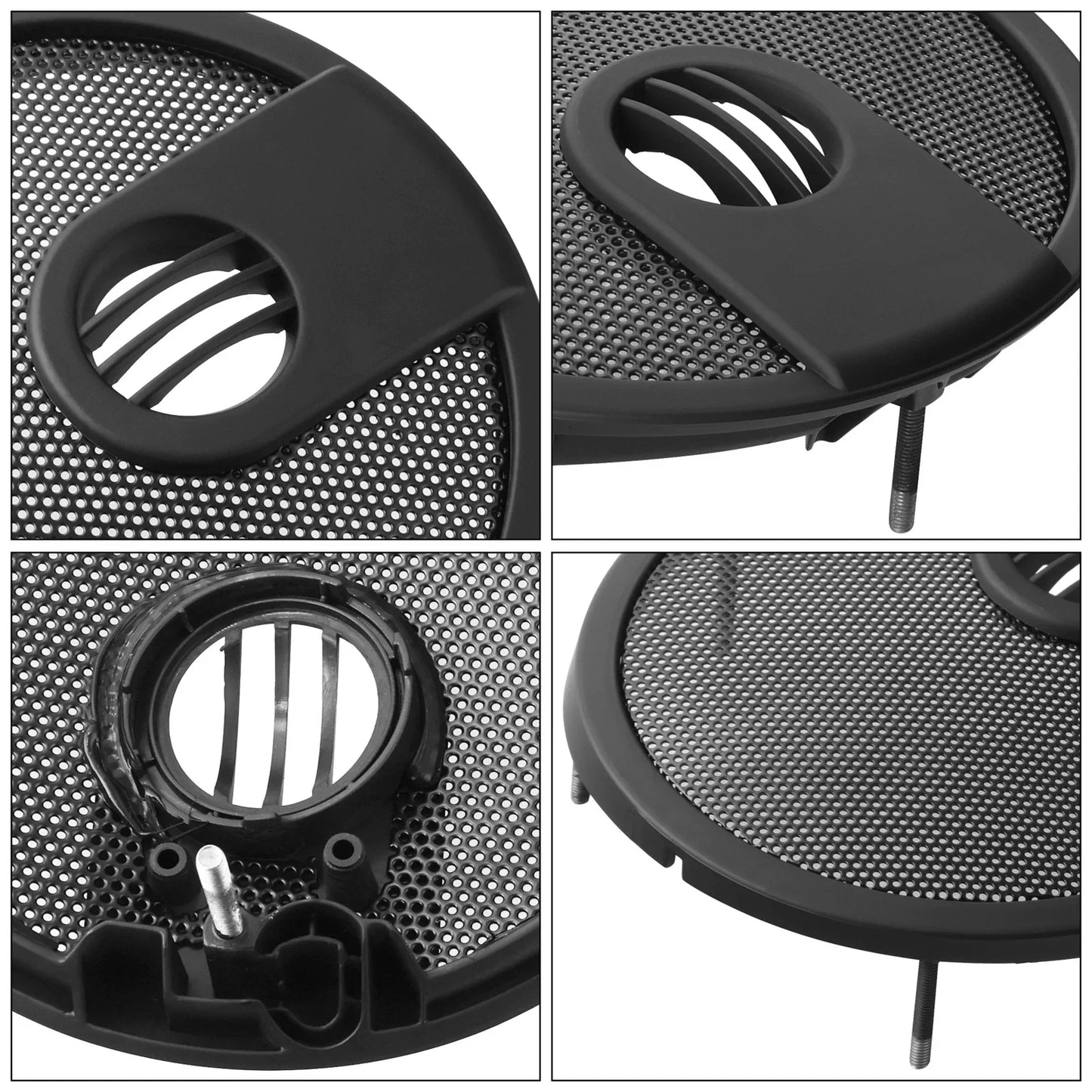 Saddlebag Lid Speaker Grills for Indian Chieftain, Roadmaster (2014-2018)