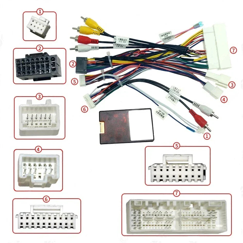 16pin Wiring Harness Connector for KIA KX5/KX7, Hyundai Sonata (2016)