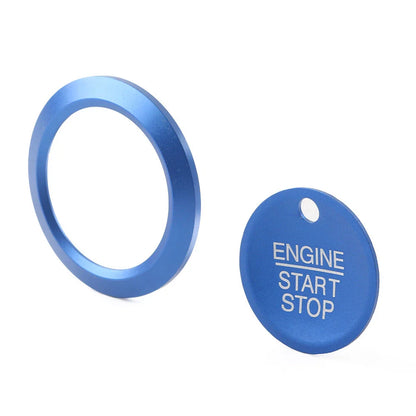 Engine Start Stop Switch Cover Trim for Ford F150 Raptor (2015-2020) Blue