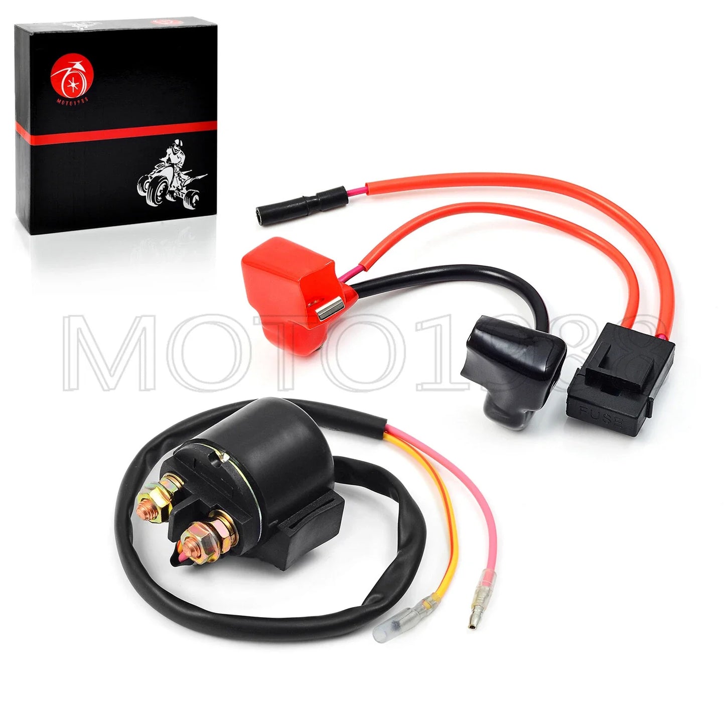 Starter Relay Solenoid Battery Cable for Honda TRX300EX (1993–2006)