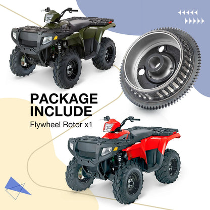 Flywheel for Polaris Ranger 500 Ranger Crew 500 EFI 4x4 (2006–2013)