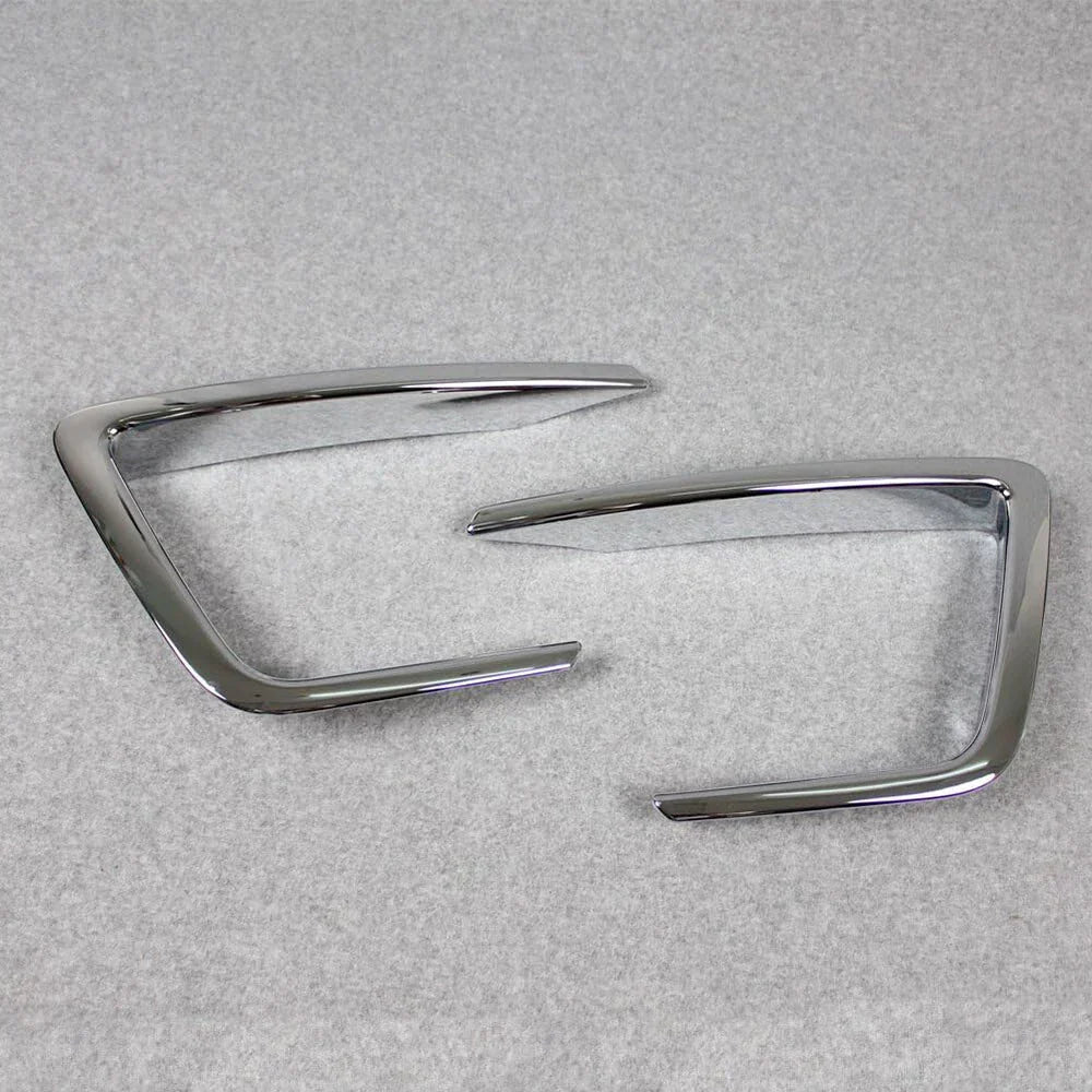 Chrome Front Fog Light Lamp Cover Trim for Ford Expedition (2018–2021)