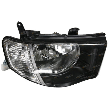 RH Headlight w/ Clear Blinker for Mitsubishi Triton ML GL GLX Ute (2006-2009)