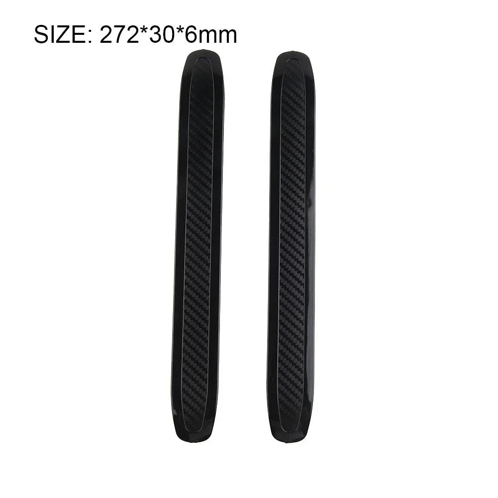 Front/Rear Car Bumper Corner Strip Anti-Scratch Guard Protector Rubber Strip