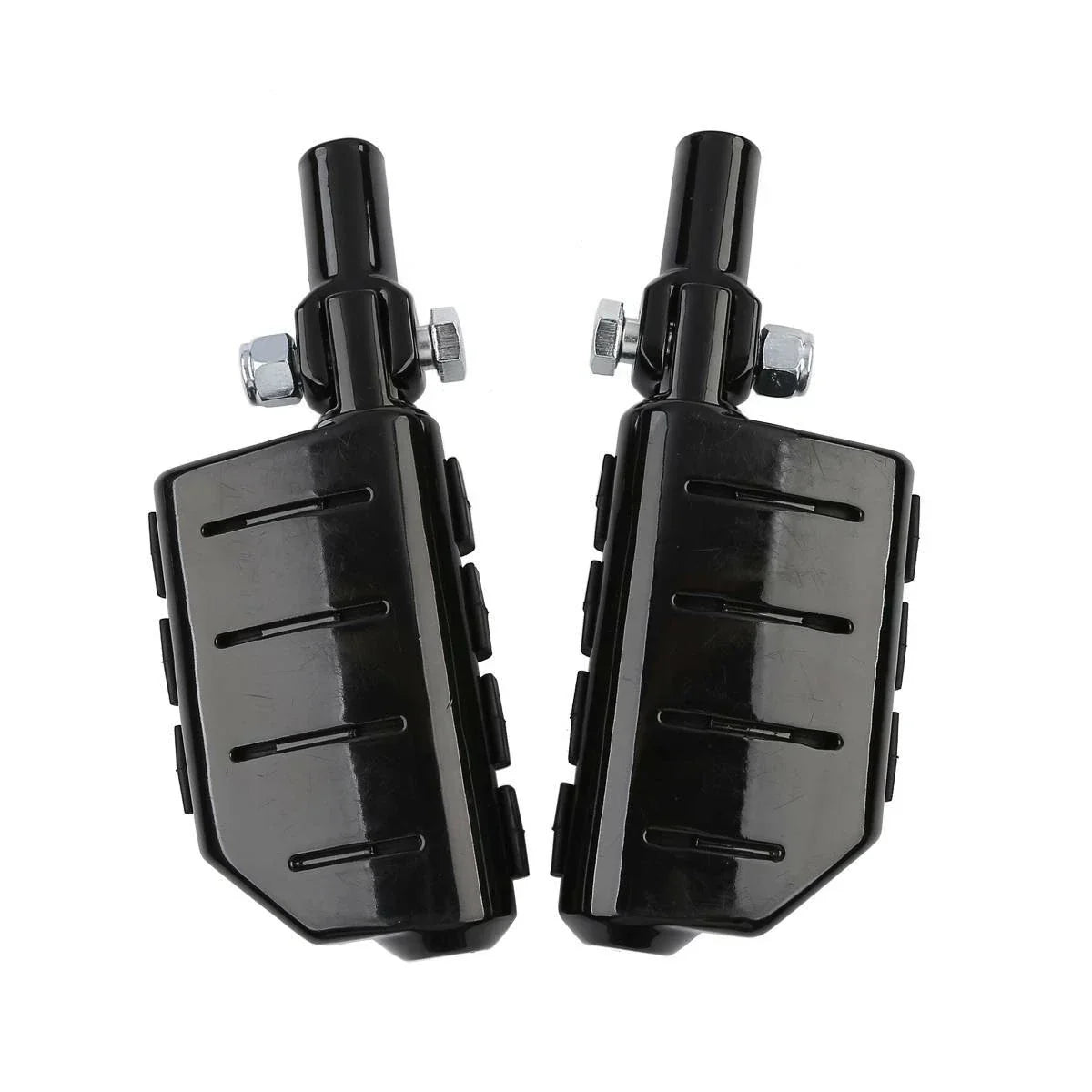 Black Passenger Footpeg Clevis Mount for Harley Heritage Softail (2000-2006)