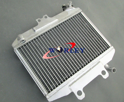Aluminum Radiator & RED Silicone Hoses for Honda CR250R (1997-1999)