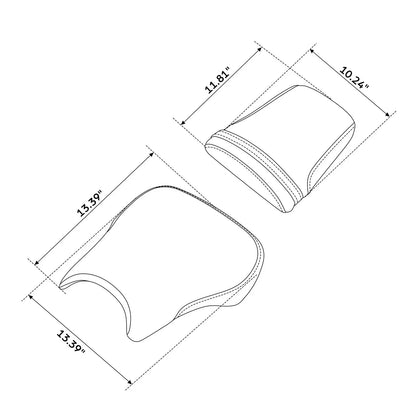 Pair Seats for Honda CBR600RR (2003-2004)