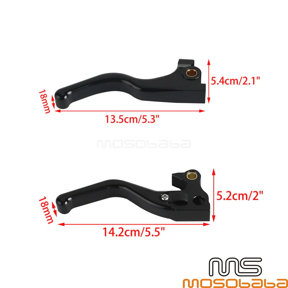 3 Finger Adjustable Brake Clutch Lever for Harley Sportster (2004-2023)