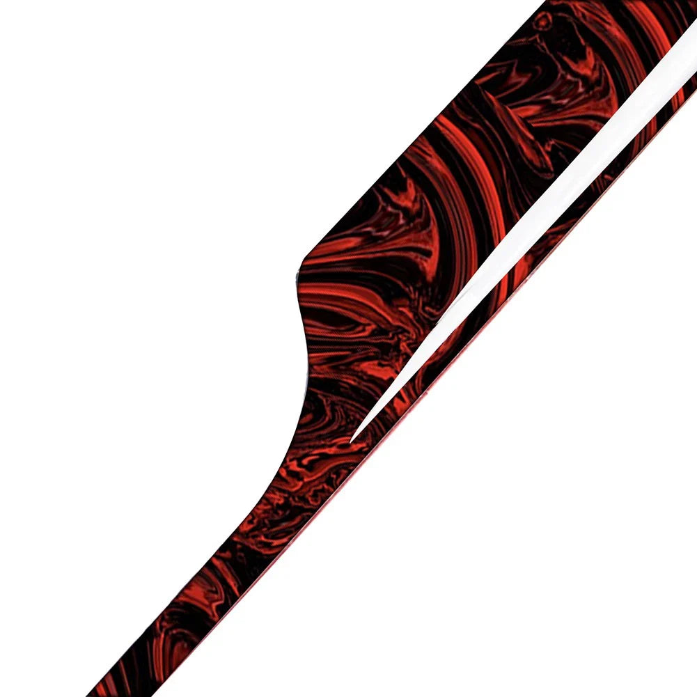 4x Fire Red Interior Handle Cover Trim for Benz C GLC W205 X253 (2015-2021)