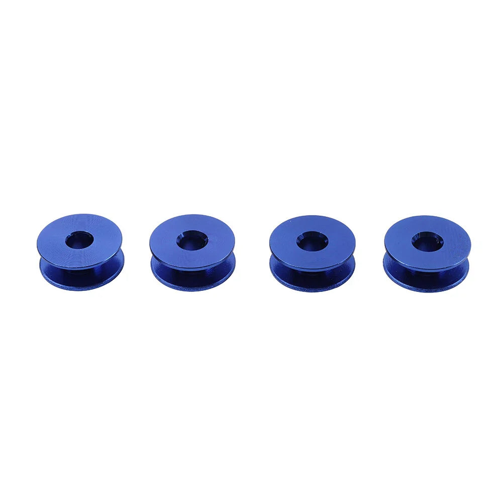 4PCS Blue Quick Release Bumper Holder Clips for Trunk Hatch Lid