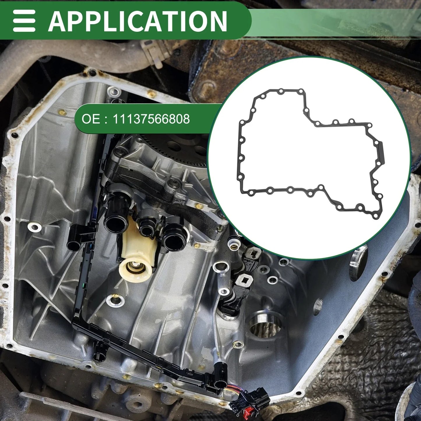 Oil Pan Gasket for BMW X6 X5 (2008-2019) (2010-2018)