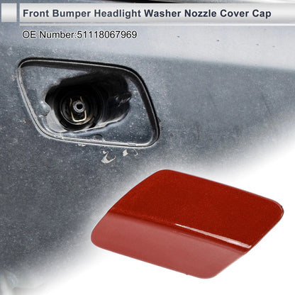 Front Left Bumper Headlight Washer Nozzle Cover Cap for BMW 320i