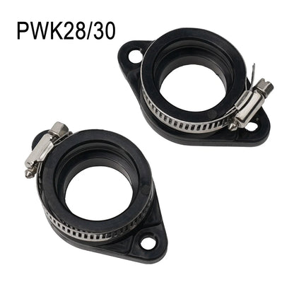 Rubber Flange Adapter Boot 28mm–30mm Carburetor Manifold Intake
