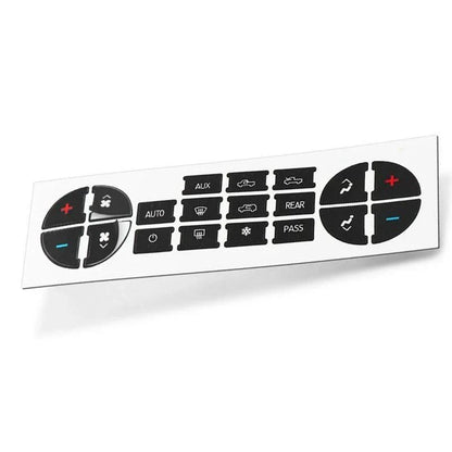 AC for DASH Button Decal Stickers for Buick Enclave (2008–2023)