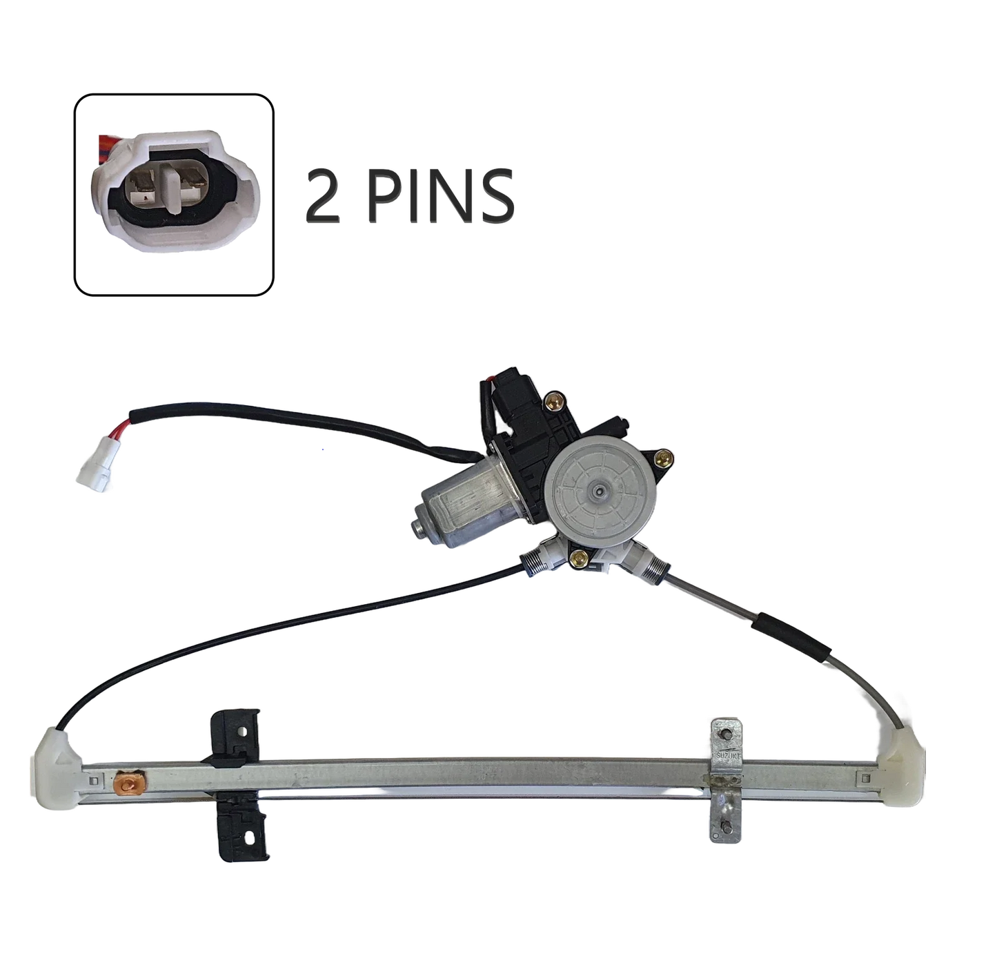 Rear Window Regulator With Motor 2 Pins for Suzuki Grand Vitara (1998–2005)