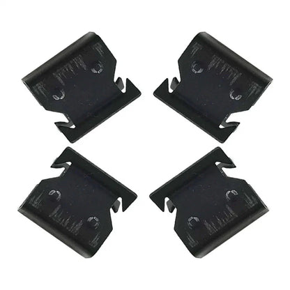 6 x Metal Clamps for Ford Focus MK2 Cowl Scuttle Panel Trim Clips Black