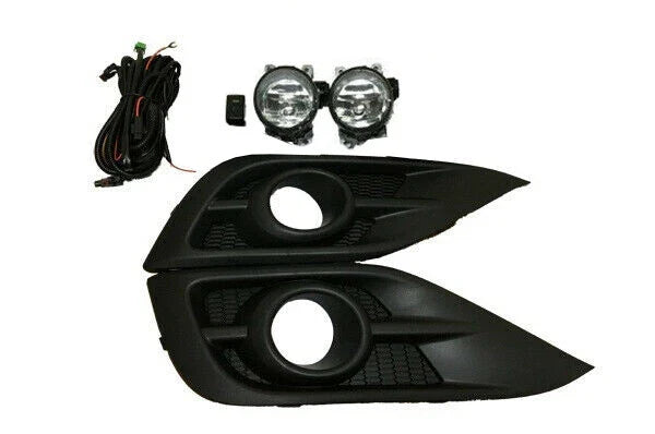 Fog Lamp Driving Light Cover for Honda CR-V 2012-2014 Black