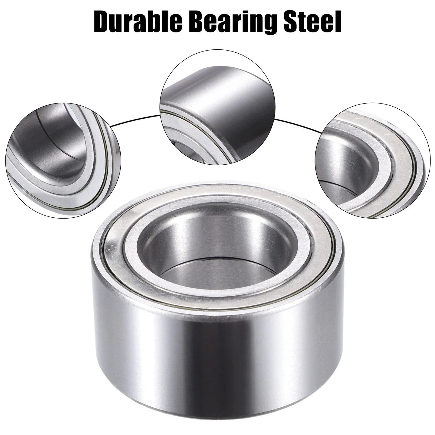 Rear Left & Right Wheel Bearing for BMW 128i Silver Tone (2008-2013)
