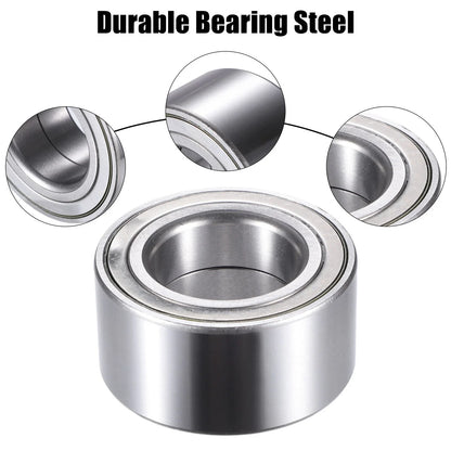 Rear Left & Right Wheel Bearing for BMW 128i Silver Tone (2008-2013)